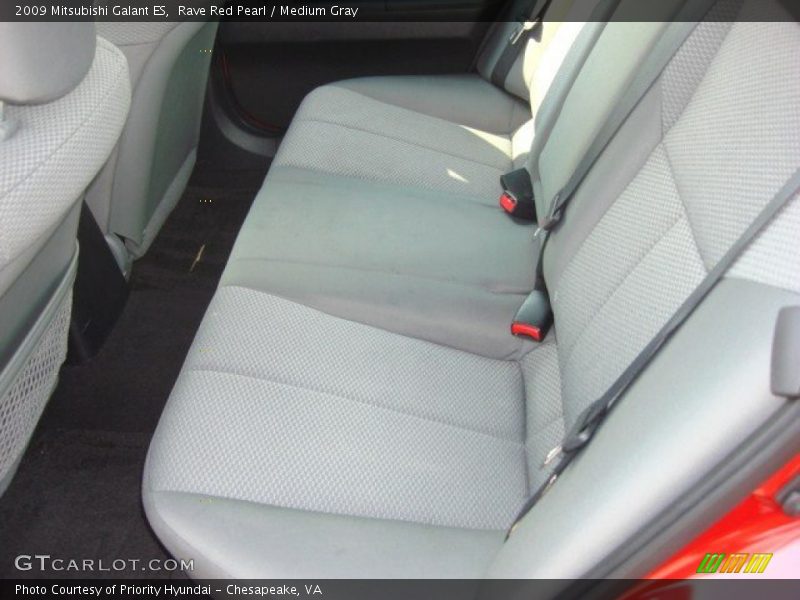 Rave Red Pearl / Medium Gray 2009 Mitsubishi Galant ES