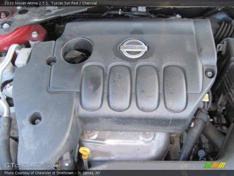 Tuscan Sun Red / Charcoal 2010 Nissan Altima 2.5 S