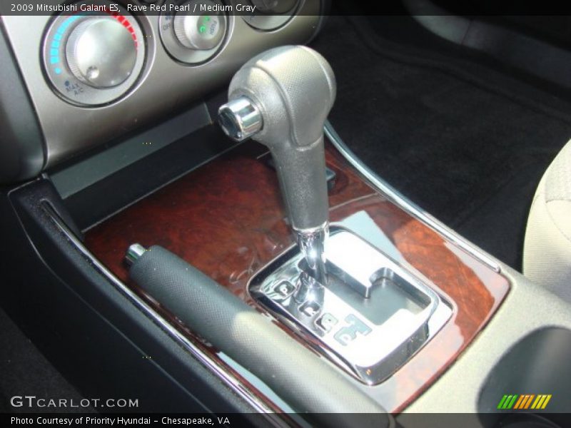Rave Red Pearl / Medium Gray 2009 Mitsubishi Galant ES