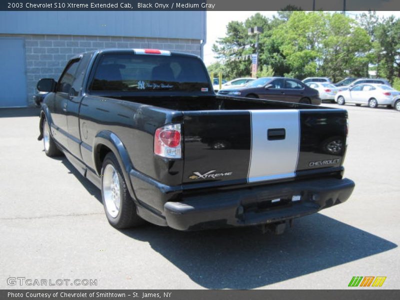 Black Onyx / Medium Gray 2003 Chevrolet S10 Xtreme Extended Cab