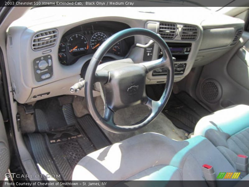  2003 S10 Xtreme Extended Cab Medium Gray Interior