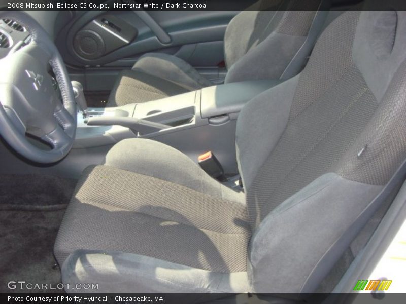 Northstar White / Dark Charcoal 2008 Mitsubishi Eclipse GS Coupe