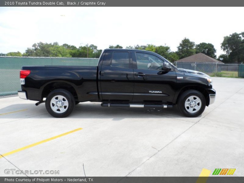 Black / Graphite Gray 2010 Toyota Tundra Double Cab