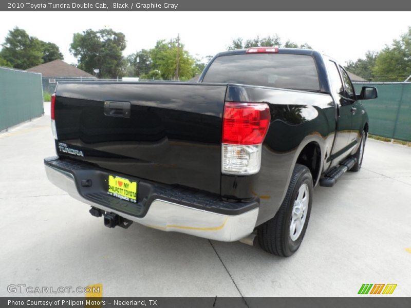 Black / Graphite Gray 2010 Toyota Tundra Double Cab