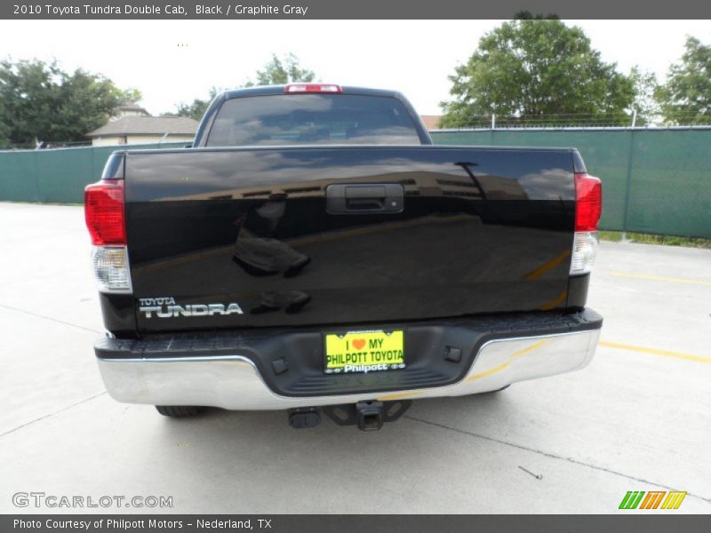 Black / Graphite Gray 2010 Toyota Tundra Double Cab