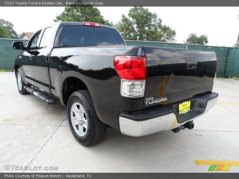 Black / Graphite Gray 2010 Toyota Tundra Double Cab