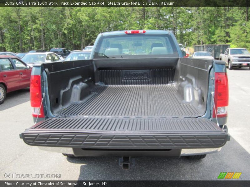 Stealth Gray Metallic / Dark Titanium 2009 GMC Sierra 1500 Work Truck Extended Cab 4x4