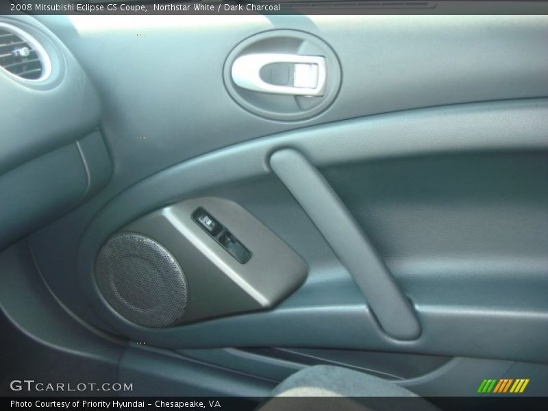Northstar White / Dark Charcoal 2008 Mitsubishi Eclipse GS Coupe