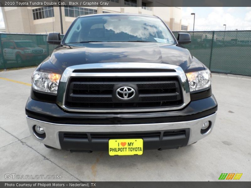 Black / Graphite Gray 2010 Toyota Tundra Double Cab