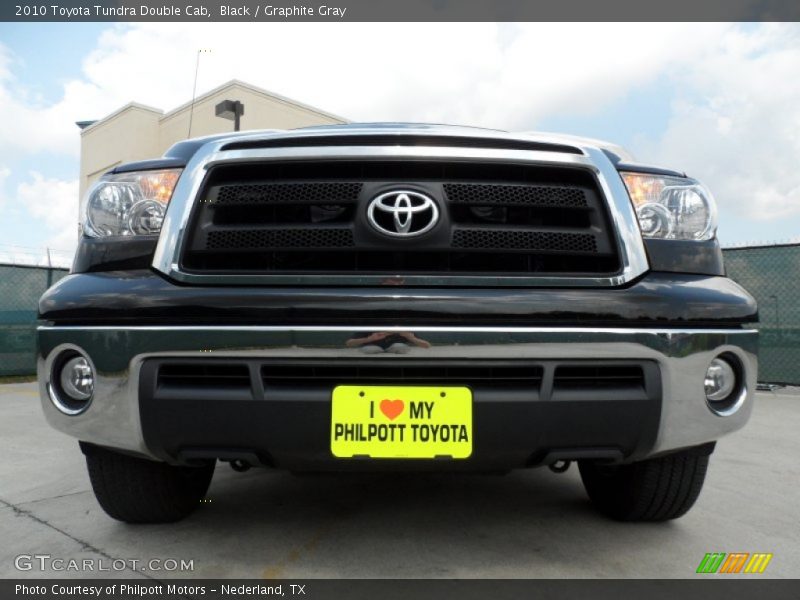 Black / Graphite Gray 2010 Toyota Tundra Double Cab