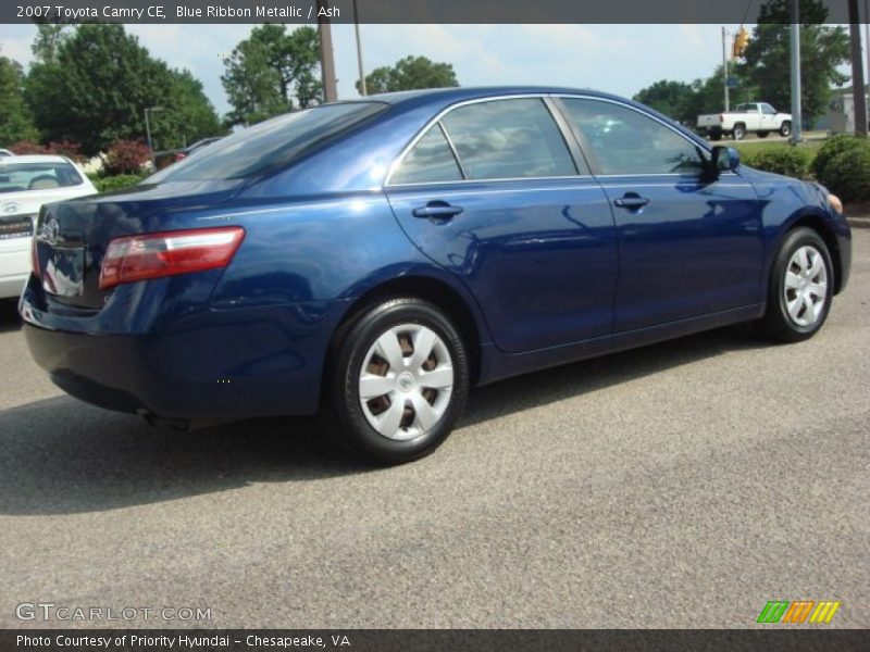 Blue Ribbon Metallic / Ash 2007 Toyota Camry CE