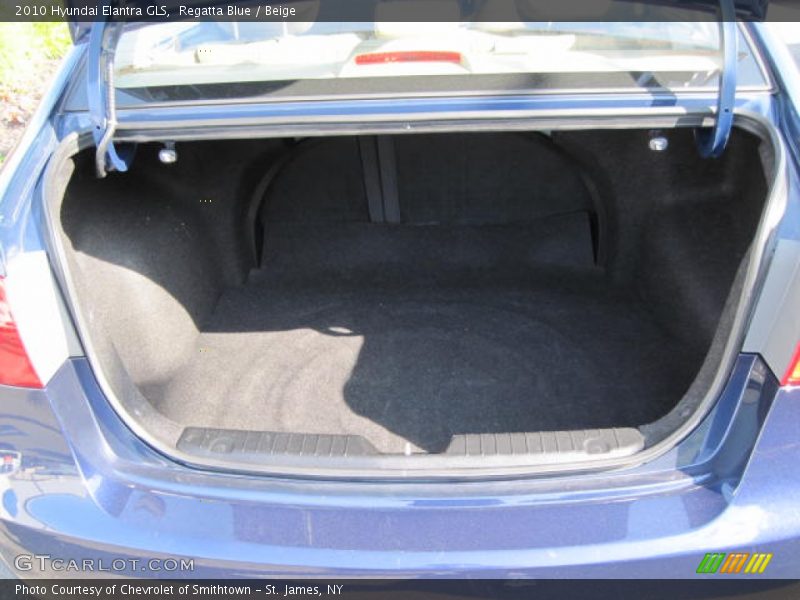 Regatta Blue / Beige 2010 Hyundai Elantra GLS