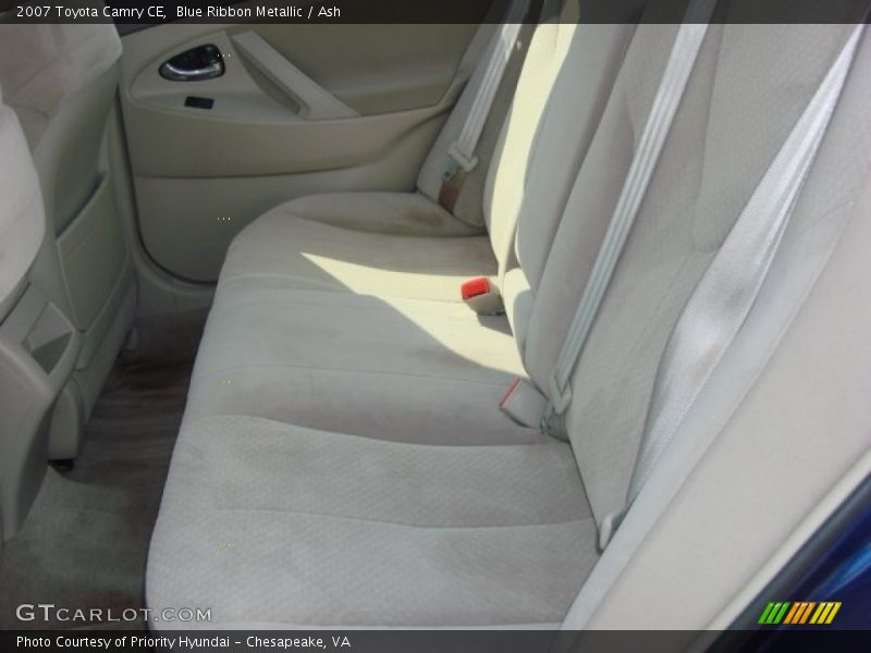 Blue Ribbon Metallic / Ash 2007 Toyota Camry CE