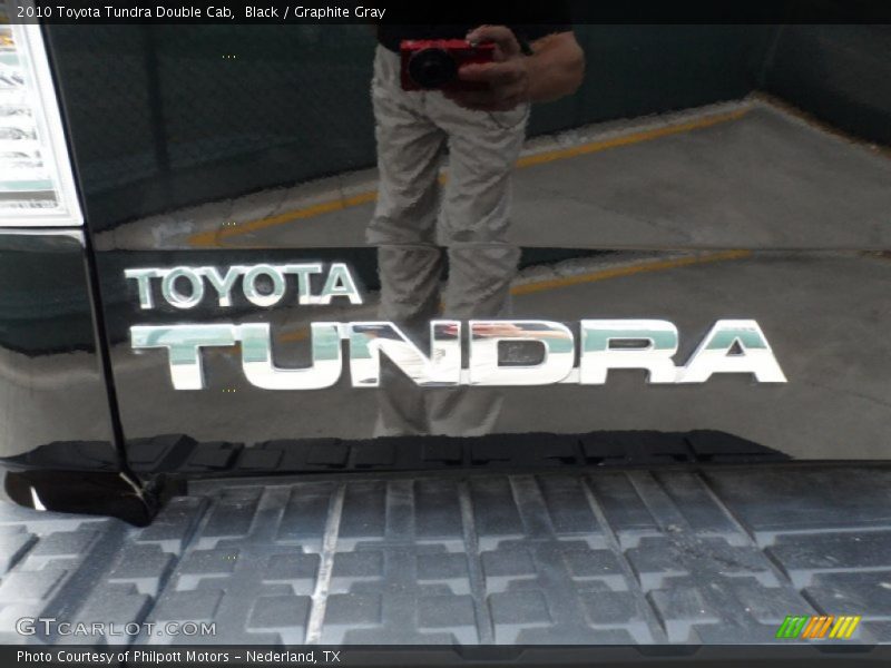 Black / Graphite Gray 2010 Toyota Tundra Double Cab