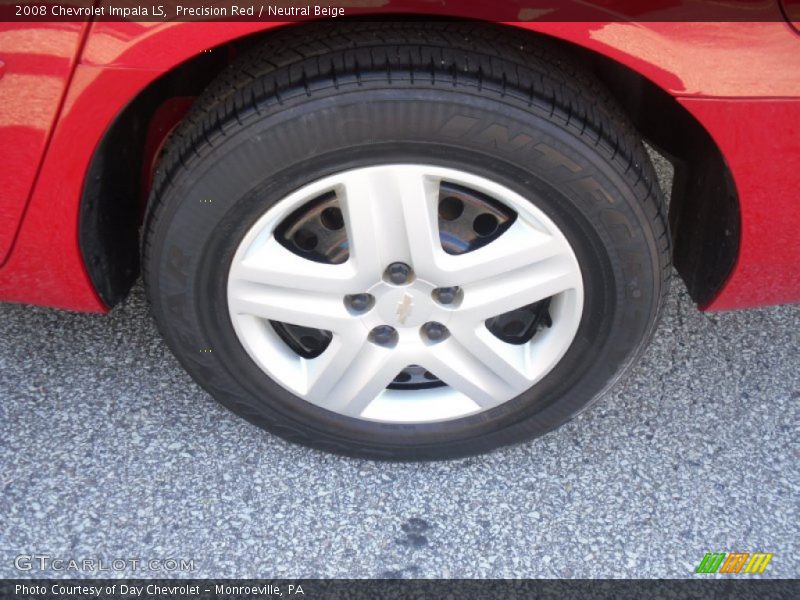 Precision Red / Neutral Beige 2008 Chevrolet Impala LS