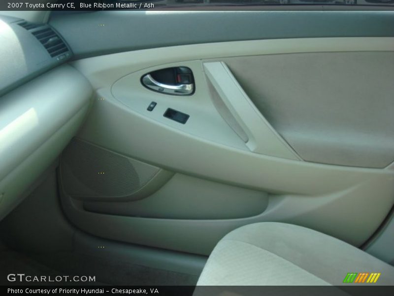 Blue Ribbon Metallic / Ash 2007 Toyota Camry CE