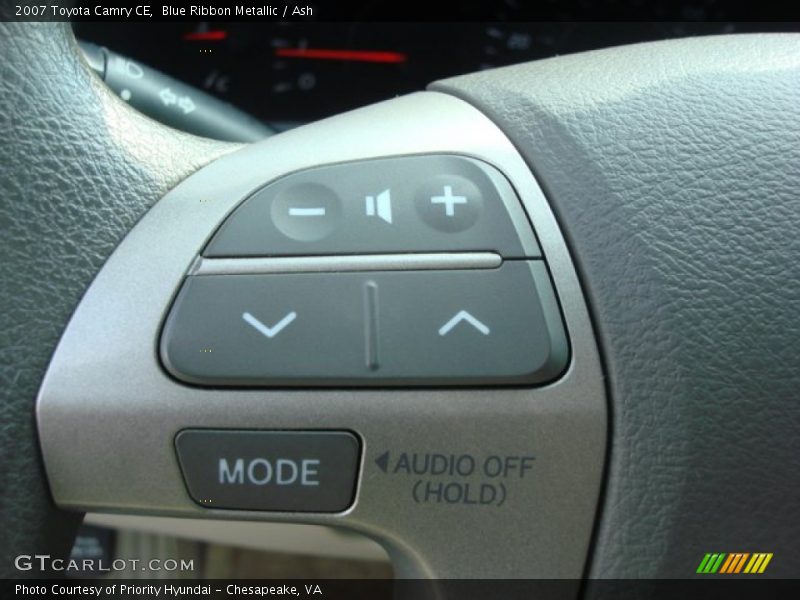 Blue Ribbon Metallic / Ash 2007 Toyota Camry CE