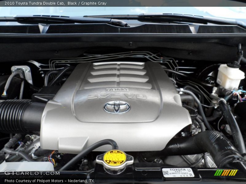 Black / Graphite Gray 2010 Toyota Tundra Double Cab