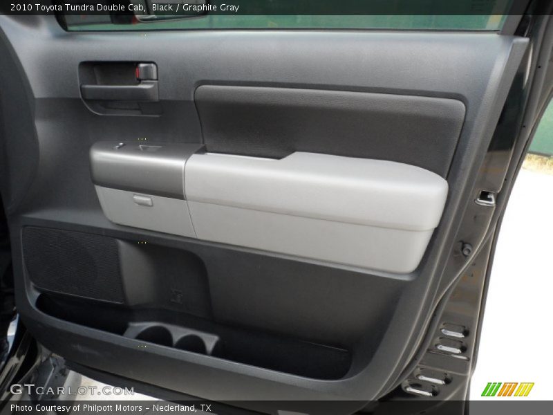 Black / Graphite Gray 2010 Toyota Tundra Double Cab