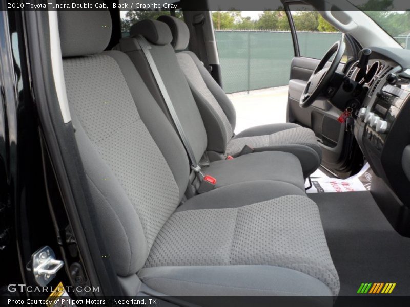 Black / Graphite Gray 2010 Toyota Tundra Double Cab