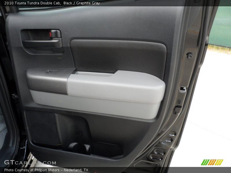 Black / Graphite Gray 2010 Toyota Tundra Double Cab