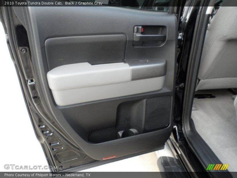 Black / Graphite Gray 2010 Toyota Tundra Double Cab