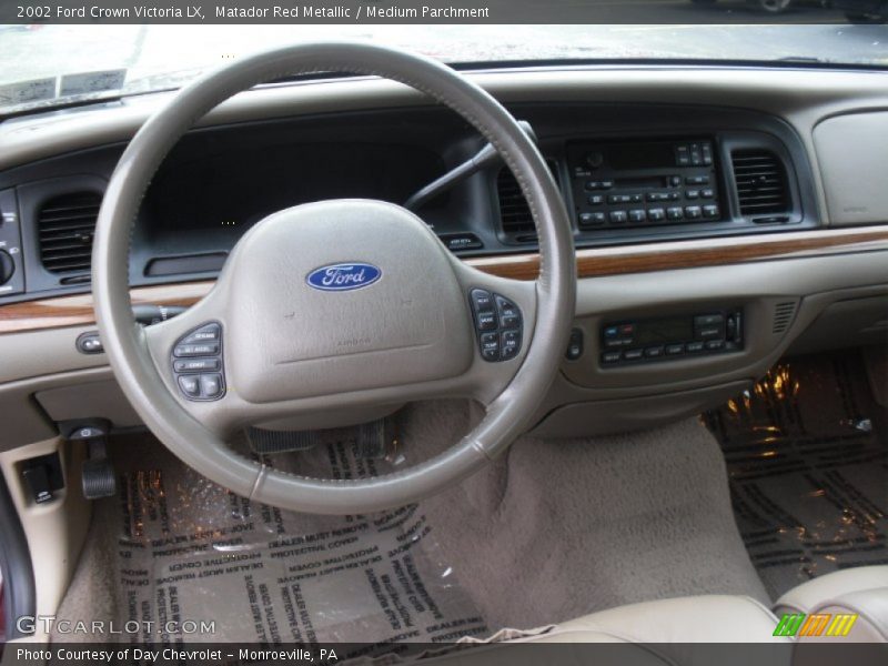 Dashboard of 2002 Crown Victoria LX