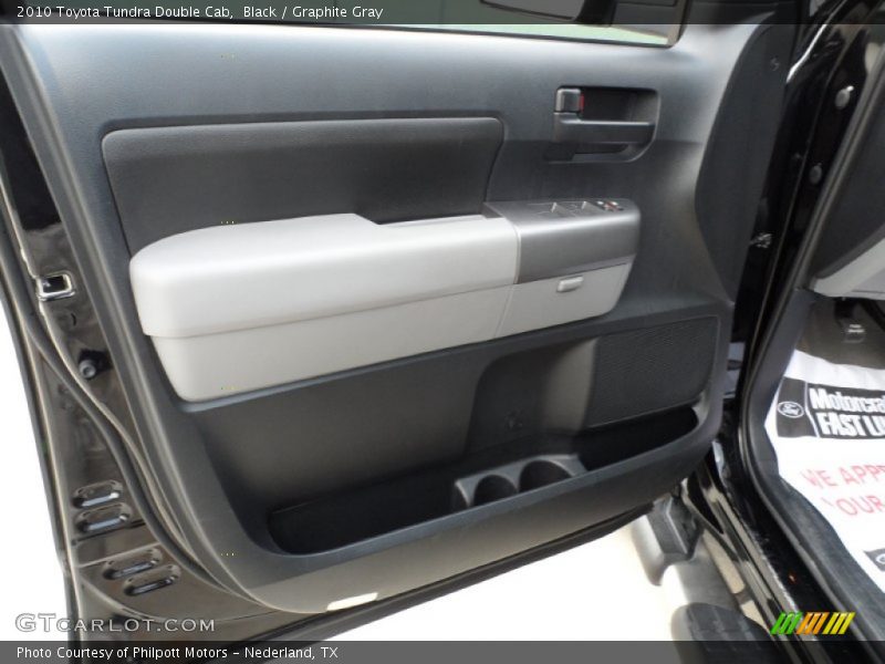 Black / Graphite Gray 2010 Toyota Tundra Double Cab