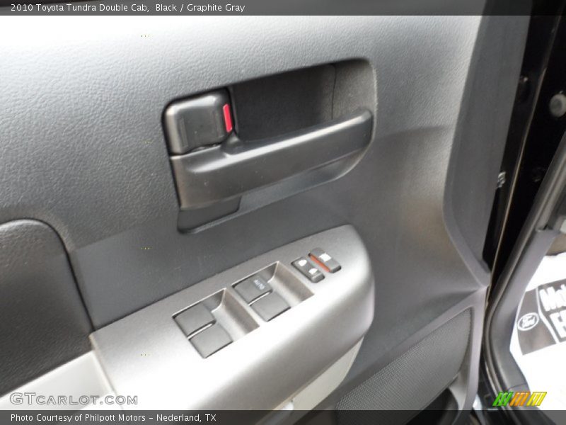 Black / Graphite Gray 2010 Toyota Tundra Double Cab