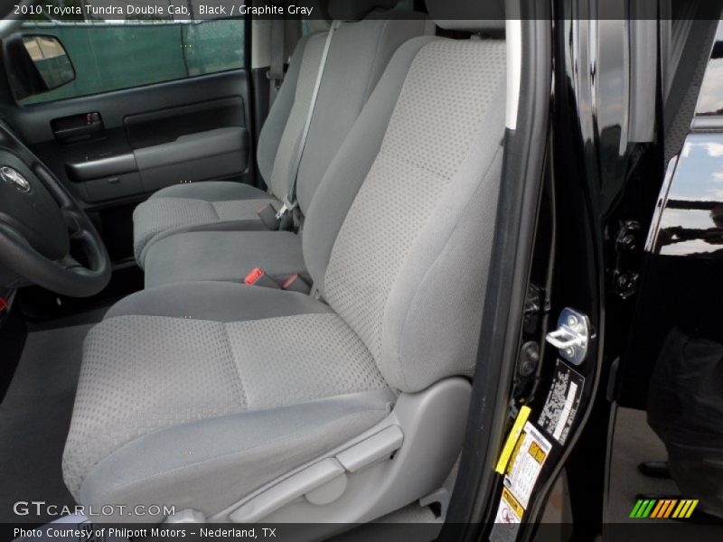 Black / Graphite Gray 2010 Toyota Tundra Double Cab