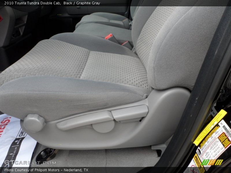 Black / Graphite Gray 2010 Toyota Tundra Double Cab