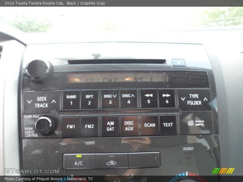 Black / Graphite Gray 2010 Toyota Tundra Double Cab