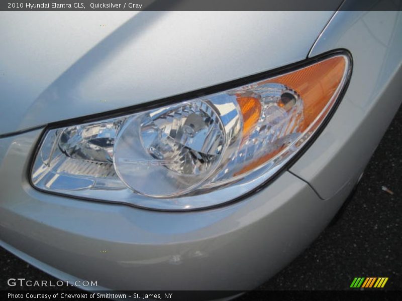 Quicksilver / Gray 2010 Hyundai Elantra GLS