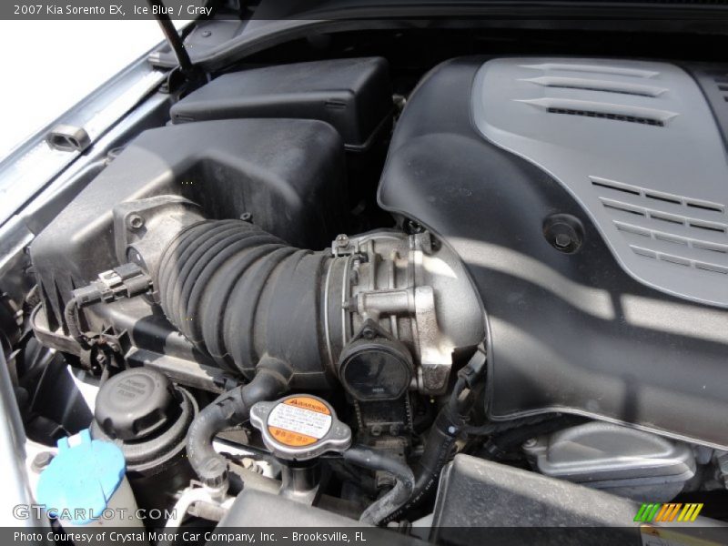 Ice Blue / Gray 2007 Kia Sorento EX
