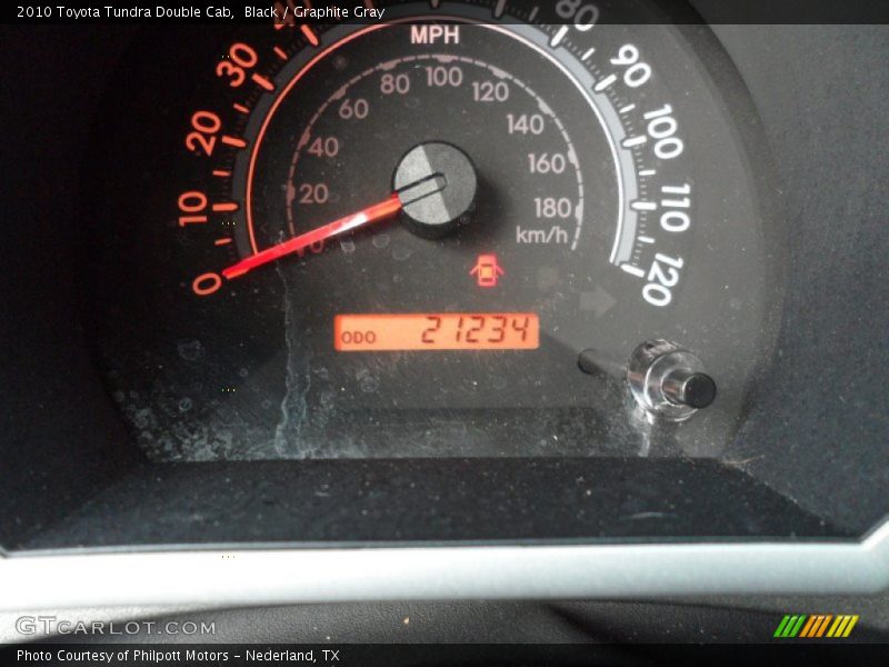 Black / Graphite Gray 2010 Toyota Tundra Double Cab