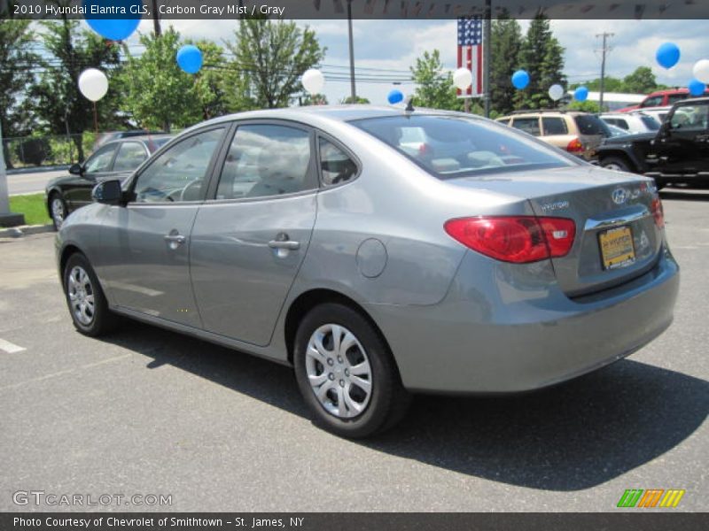 Carbon Gray Mist / Gray 2010 Hyundai Elantra GLS