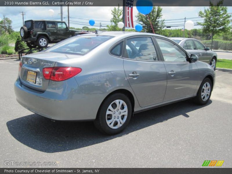 Carbon Gray Mist / Gray 2010 Hyundai Elantra GLS
