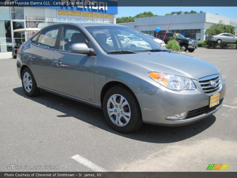 Carbon Gray Mist / Gray 2010 Hyundai Elantra GLS