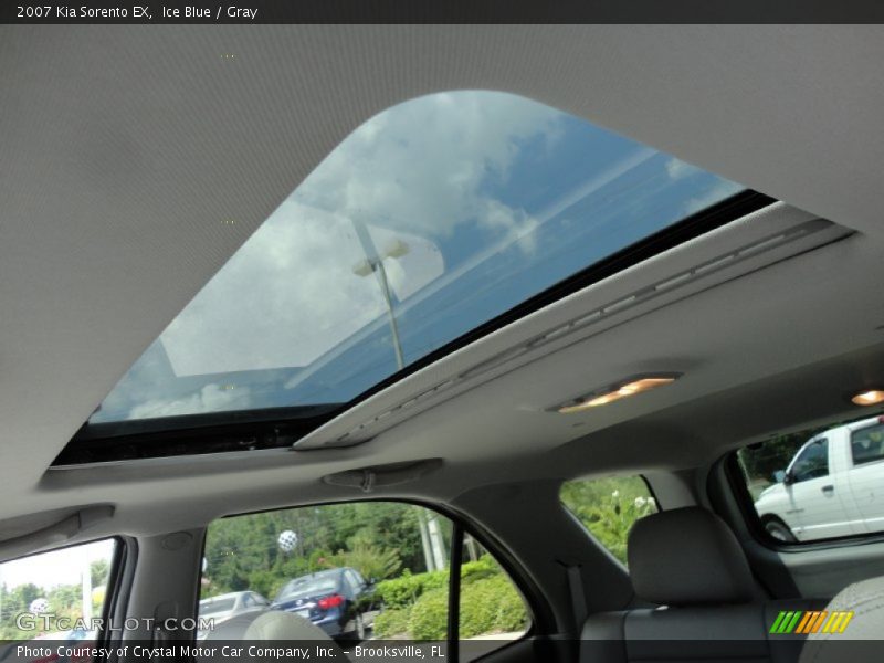 Ice Blue / Gray 2007 Kia Sorento EX