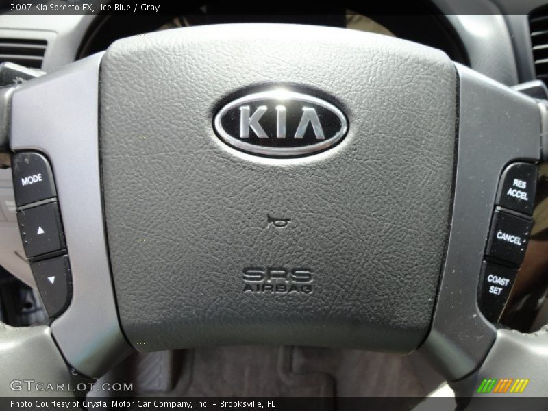 Ice Blue / Gray 2007 Kia Sorento EX