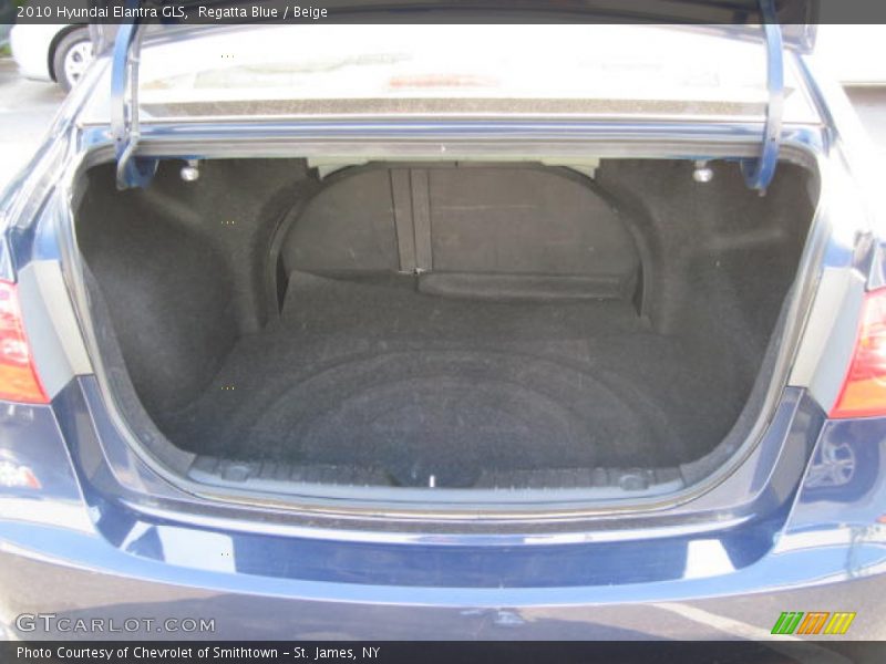 Regatta Blue / Beige 2010 Hyundai Elantra GLS