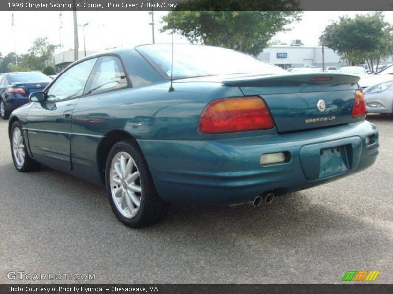  1998 Sebring LXi Coupe Polo Green