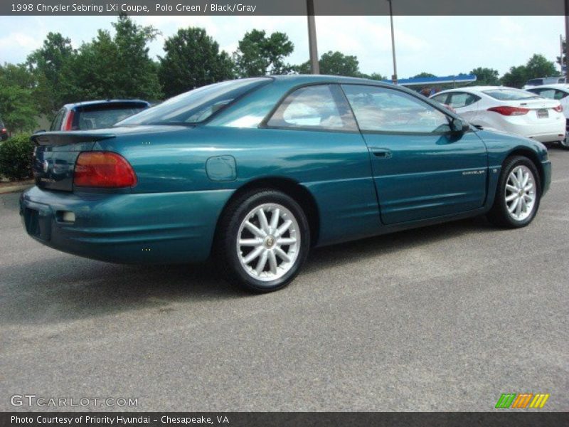  1998 Sebring LXi Coupe Polo Green