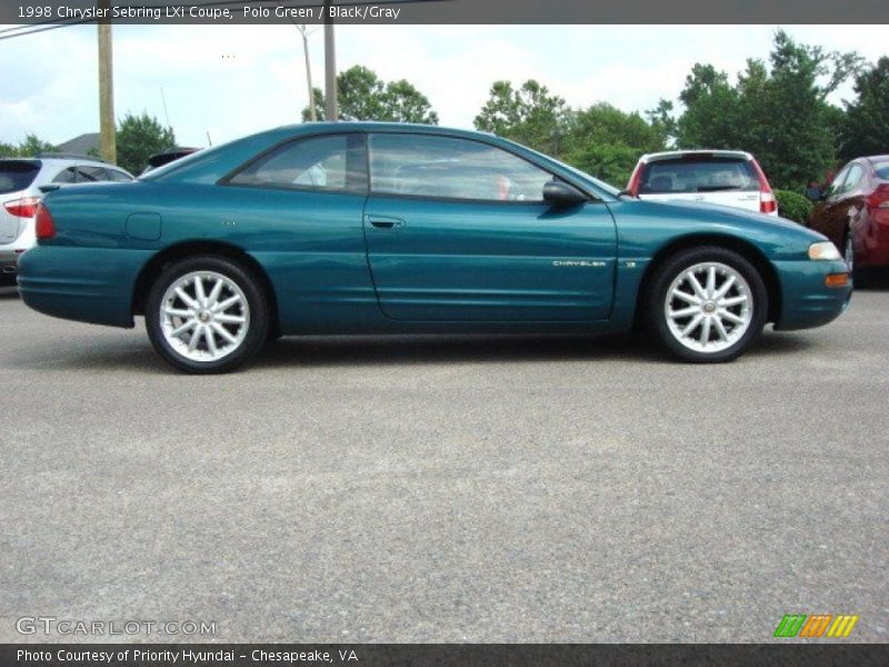  1998 Sebring LXi Coupe Polo Green