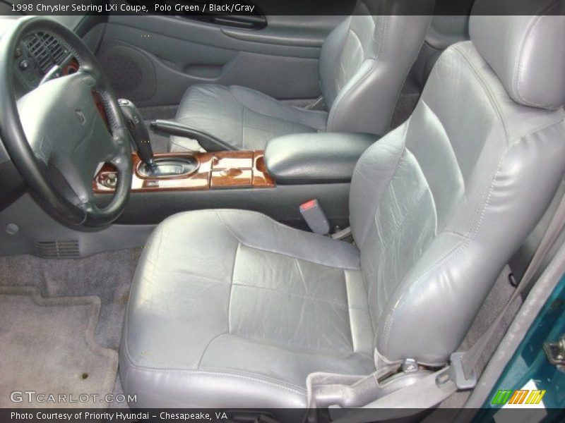  1998 Sebring LXi Coupe Black/Gray Interior