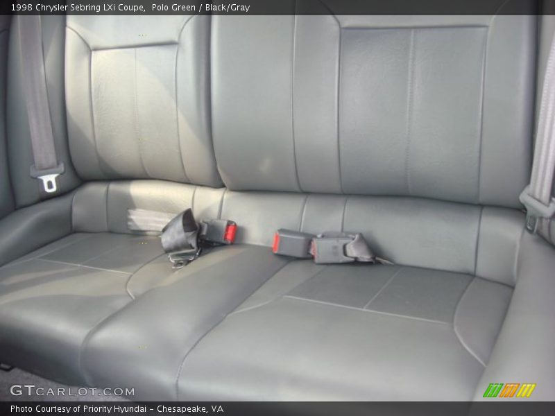  1998 Sebring LXi Coupe Black/Gray Interior