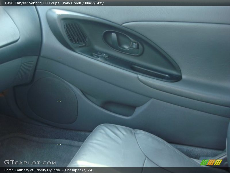 Polo Green / Black/Gray 1998 Chrysler Sebring LXi Coupe