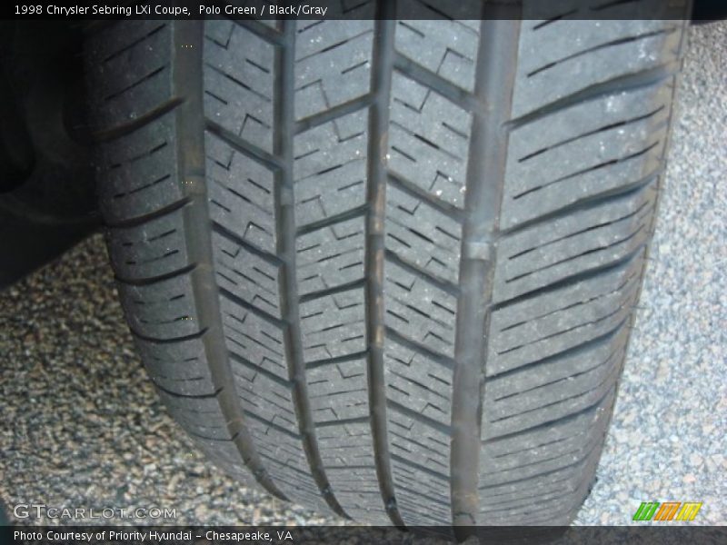 Polo Green / Black/Gray 1998 Chrysler Sebring LXi Coupe
