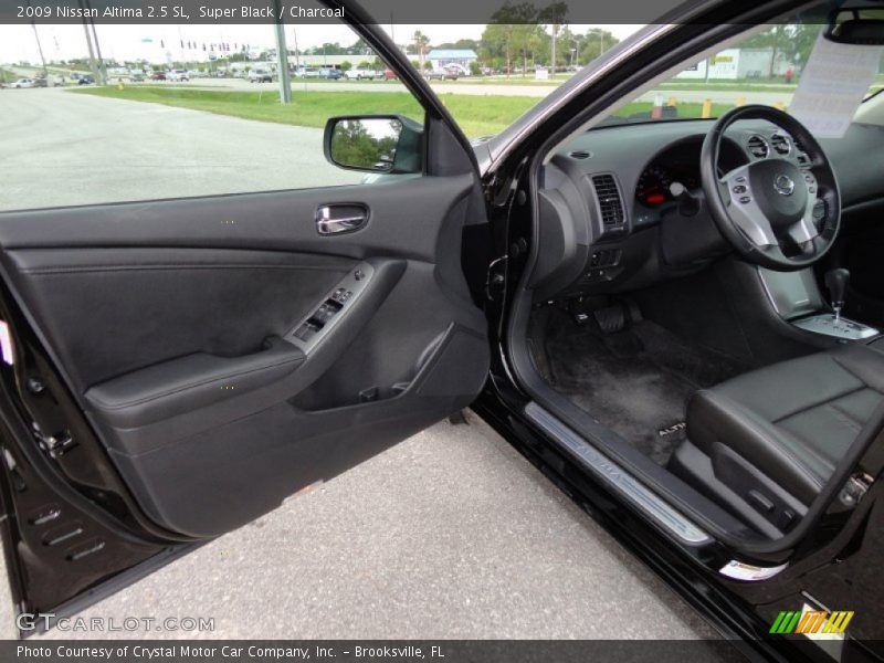 Super Black / Charcoal 2009 Nissan Altima 2.5 SL