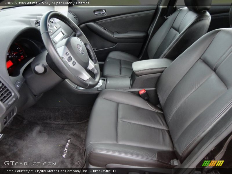 Super Black / Charcoal 2009 Nissan Altima 2.5 SL